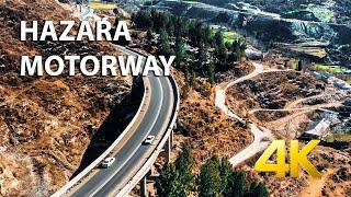 Hazara Motorway Aerial View 2022 | CPEC | Part 2 - 4K Ultra HD - Karachi Street View