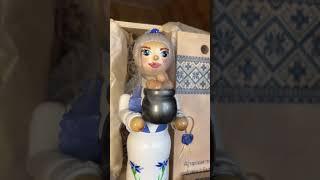 Девушка с картошкой!Ароматическая #кукла из дерева ручной работы .#деревяннаяигрушка
