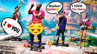 Veeru & Chhote & Eagle99 & Cute Girl Best Free Fire Funny Moments  | Part - 2 | Wait For End