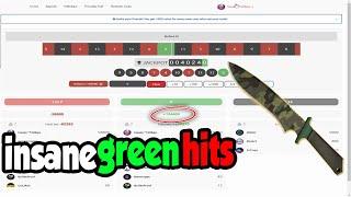 HUGE GREEN HIT ON CSGOPOLYGON! (NON-SPONSORED)