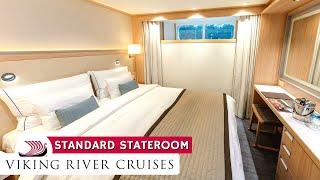 Viking River Cruises | Standard Stateroom Full Walkthrough Tour & Review 4K | Viking Longship