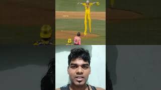 #Think twice before charging the mound #cricket #ipl #yashomatimaiyasebolenandlala #comedy
