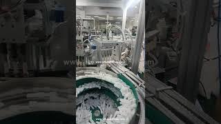 Turntable type Automatic lipstick tube assembly machine running video