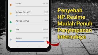 HP Realme Memori Penuh Padahal Aplikasi Sedikit, Ini Dia Penyebabnya!