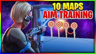 best 10 AIM TRAINING maps in Fortnite Chapter 4! - AIM TRAINING Fortnite Code