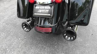 RCX 4.5 Inch Slip ons for Harley Davidson Touring - Sound & Review