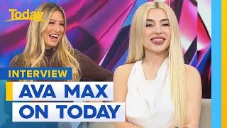 Singer Ava Max catches up with Today | Today Show Australia