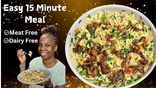 Empress Bowtie Pasta | Easy 15 Min Meal | Meat Free | Dairy Free | Comfort Food