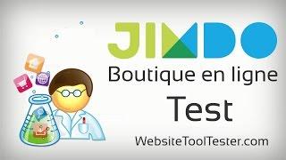 La boutique en ligne JIMDO - Notre avis complet