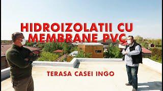 HIDROIZOLATII CU MEMBRANE PVC