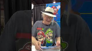 Asking the Voice of Mario to Sign an Old Photo From the Internet