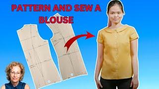 Pattern and Sew a Blouse with a Peter Pan Collar/Introduction