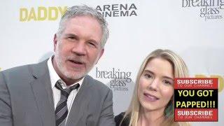 Brooke Anne Smith and Gerald McCullouch talk about their roles in Daddy at the Daddy Premiere ar Are