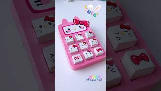 DIY Hello kitty pop-up calculator #shorts #tonniartandcraft #craft #love #art