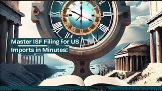 Master ISF Filing for US Imports in Minutes!