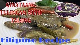 GINATAANG TULINGAN with TALONG | IRISH CHENG