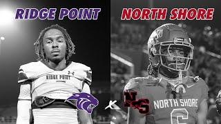 #TXHSFB #13 Ridge Point v #2 North Shore TOP 25 AREA BATTLE 2024 Texas High School Football Playoffs