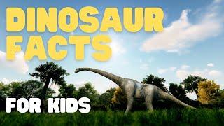 Dinosaur Facts for Kids | Dinosaurs | Learn cool facts about the Age of Reptiles