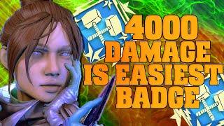 Secret Way To Farm 4k Damage Badge (4000 DMG) In Apex Legends