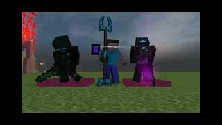 Minecraft fight Herobrine Animation music 