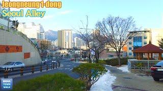 서울 골목 걷기 - 정릉1동 골목 (정릉동) [성북구2] | Walk Seoul - Jeongneung 1-dong Alleys [Seongbuk-gu2] 23(2)-17 【4K】