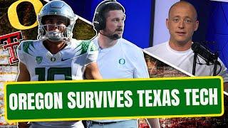 Oregon Beats Texas Tech - Josh Pate Rapid Reaction (Late Kick Cut)