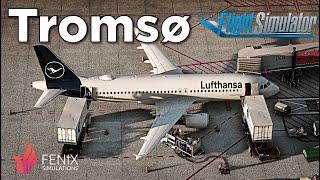 Frankfurt - Tromso | Airbus Captain im FENIX A319 | MSFS 2020 Livestream | 2024 |