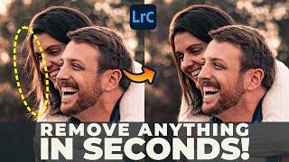 How To Use Lightroom's New Generative Remove Tool | Remove stray hairs and objects in seconds