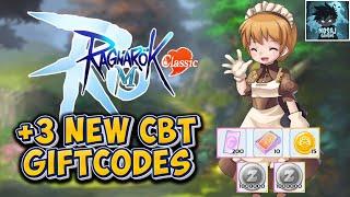 RAGNAROK M: CLASSIC +3 NEW CBT GIFTCODES!