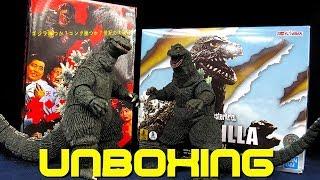 NECA & SH Monsterarts Godzilla 1962 Action Figure Unboxing And First Impressions