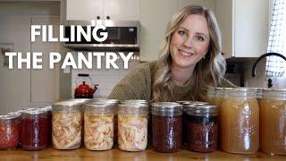 A Weekend of Preserving | Filling The Homestead Pantry