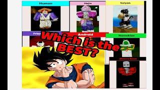 Top 7 Best Races in Dragon Ball Z Final Stand Roblox. Which is the best?  (+Tips and tricks)