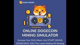 Doge mining free with Faucetpay.(Choose to do it for free without any damages.)