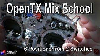 OpenTX Tip: 6 Positions from 2 switches