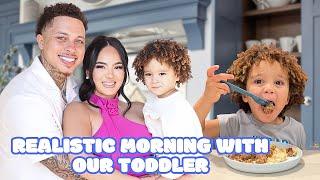 Our Morning Routine As A Family With A Nonverbal Toddler