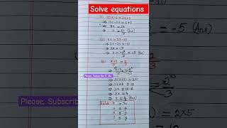 solve equation | samikaran rule #instagram #education #viralshorts #shorts #trending #youtubeshorts