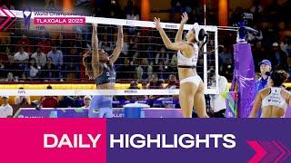 Daily Highlights Women's - Day 1 | Tlaxcala 2023 #mexbeachvolley