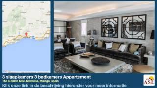 3 slaapkamers 3 badkamers Appartement te Koop in The Golden Mile, Marbella, Malaga, Spain