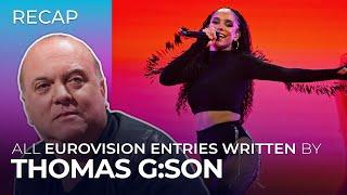 All Eurovision entries written by THOMAS G:SON | RECAP