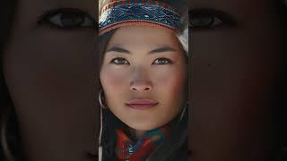 Mongolian Mystique     Beautiful Ethnic Mongolian Woman Cultural Portrait Global Facescapes