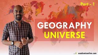 Geography Class - 1 || Universe