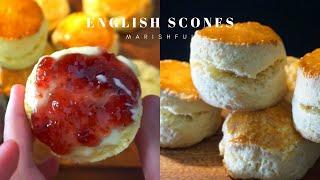 Moist and Fluffy English Scones Recipe | Queen's Scone | British Scone served at afternoon tea | #18