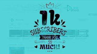 Thank You for 1,000 Subscribers on My YouTube Channel!! | TECH DHEE