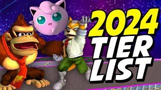 2024 SMASH BROS MELEE TIER LIST