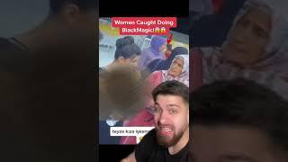 HIJABI Caught Doing BLACK MAGIC/SIHIR!️ #islam #muslim #blackmagic #haram #shorts