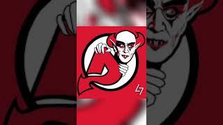 Halloween NHL logos