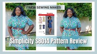 New Sewing Makes Simplicity 8014 Pattern Review