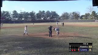 Baseball |  Game 2 Hagerstown Hawks @ CCBC Dundalk Lions