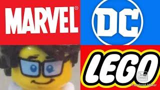 LEGO Stop motion video. LEGO Marvel vs LEGO DC