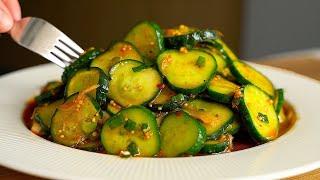 Cucumber salad that burns belly fat! My mother lost 25 kg in one month.